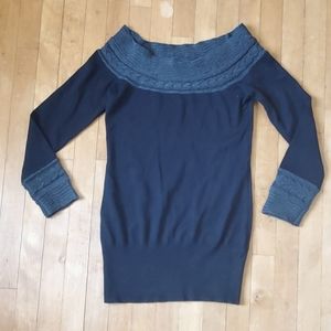 Venus Cable Detail Tunic Sweater